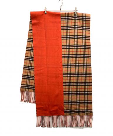 中古・古着通販】BURBERRY (バーバリー) バイカラーカシミヤストール