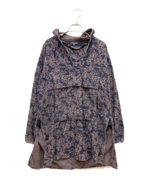 Engineered Garments（エンジニアド ガーメンツ）Engineered Garments (エンジニアド ガーメンツ) 総柄アノラックシャツ ブラック サイズ:SIZE XSの古着・服飾アイテム