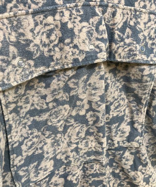 Engineered Garments（エンジニアド ガーメンツ）Engineered Garments (エンジニアド ガーメンツ) 総柄アノラックシャツ ブラック サイズ:SIZE XSの古着・服飾アイテム