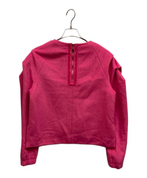 RICO TOKYO（リコトーキョー）RICO TOKYO (リコトーキョー) ブラッシュドウールプルオーバーブラウス ピンク サイズ:Freeの古着・服飾アイテム
