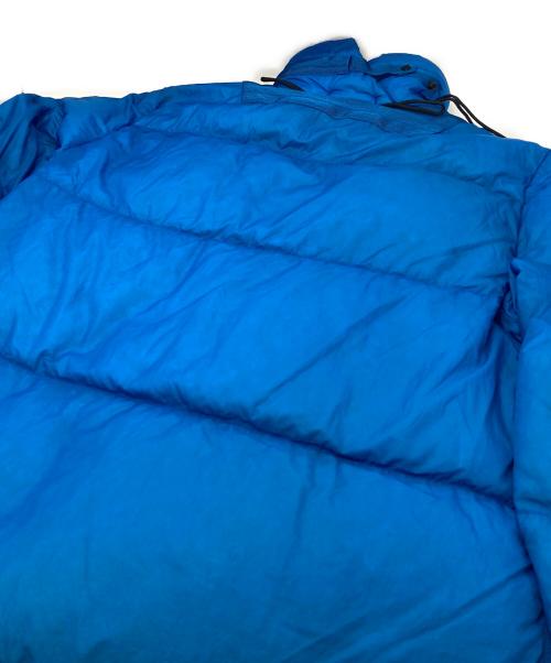 STONE ISLAND（ストーンアイランド）STONE ISLAND ダウンジャケット Opaque Nylon Tela Light Goose Down Puffer Jacket 05AW メッシュワッペン　05年　イタリア製　グースダウン ブルー サイズ: Mの古着・服飾アイテム