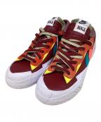 NIKE×sacai×KAWSナイキ×サカイ×カウズ）の古着「BLAZER LOW」｜レッド