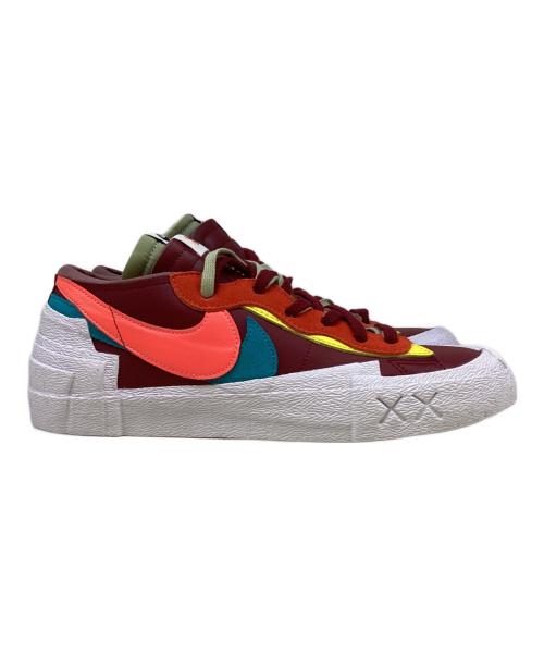 NIKE（ナイキ）NIKE (ナイキ) sacai (サカイ) KAWS (カウズ) BLAZER LOW レッド サイズ:27.5の古着・服飾アイテム