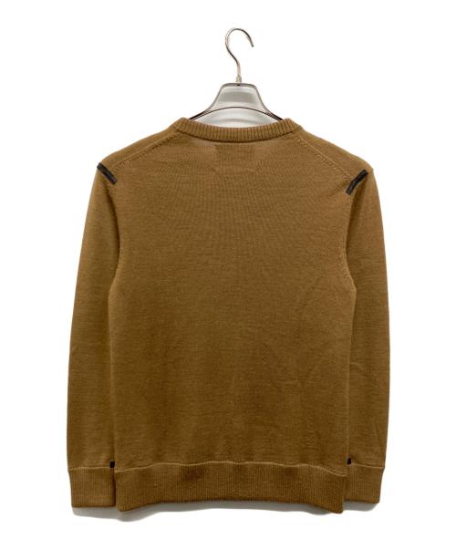 THE INOUE BROTHERS（イノウエブラザーズ）THE INOUE BROTHERS (イノウエブラザーズ) KNIT6 BABY COTTON RIB ブラウン サイズ:Mの古着・服飾アイテム