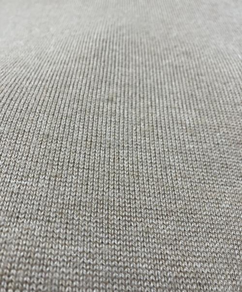 THE INOUE BROTHERS（イノウエブラザーズ）THE INOUE BROTHERS (イノウエブラザーズ) KNIT6 BABY COTTON RIB ブラウン サイズ:Mの古着・服飾アイテム