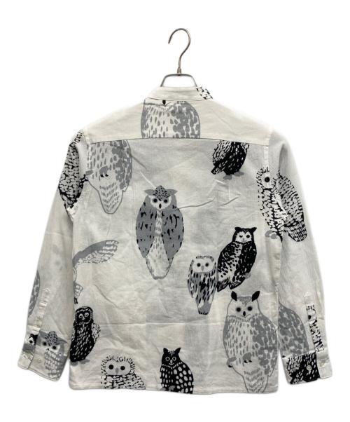 SOU・SOU（ソウソウ）SOU・SOU (ソウソウ) 高島縮 20/20 スタンドカラーシャツ ホワイト サイズ:Sの古着・服飾アイテム