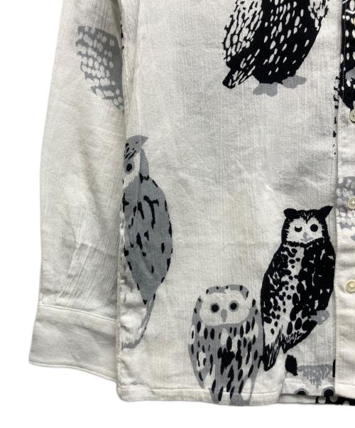 SOU・SOU（ソウソウ）SOU・SOU (ソウソウ) 高島縮 20/20 スタンドカラーシャツ ホワイト サイズ:Sの古着・服飾アイテム