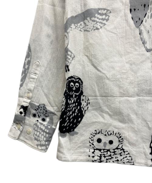 SOU・SOU（ソウソウ）SOU・SOU (ソウソウ) 高島縮 20/20 スタンドカラーシャツ ホワイト サイズ:Sの古着・服飾アイテム