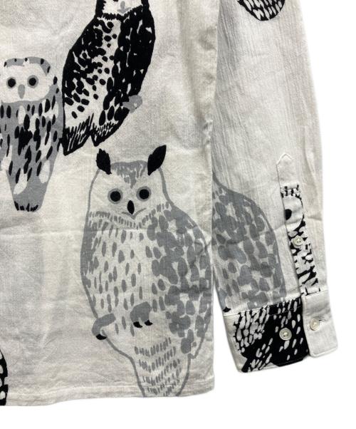 SOU・SOU（ソウソウ）SOU・SOU (ソウソウ) 高島縮 20/20 スタンドカラーシャツ ホワイト サイズ:Sの古着・服飾アイテム