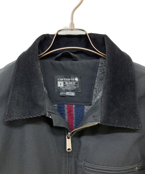 CarHartt（カーハート）CarHartt (カーハート) デトロイト ジャケット ブラック サイズ:Sの古着・服飾アイテム