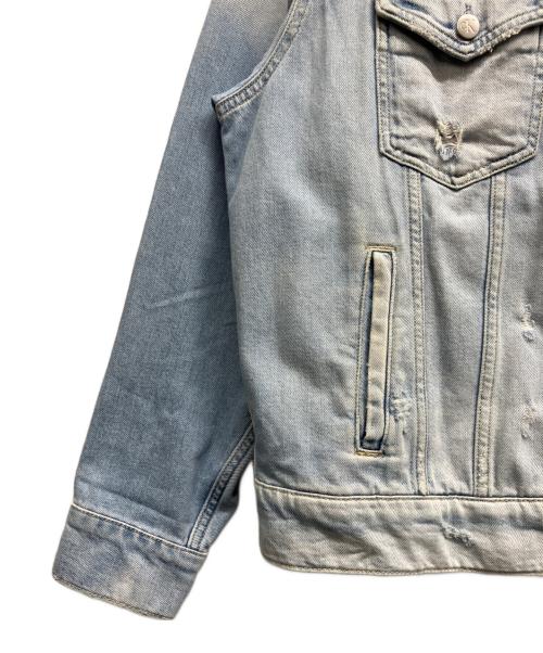 Calvin Klein Jeans（カルバンクラインジーンズ）Calvin Klein Jeans (カルバンクラインジーンズ) デニムジャケット ブルー サイズ:Mの古着・服飾アイテム