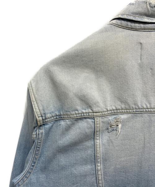 Calvin Klein Jeans（カルバンクラインジーンズ）Calvin Klein Jeans (カルバンクラインジーンズ) デニムジャケット ブルー サイズ:Mの古着・服飾アイテム