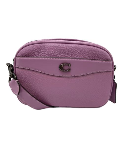 COACH（コーチ）COACH (コーチ) ショルダーバッグ パープルの古着・服飾アイテム