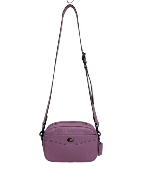 COACH（コーチ）COACH (コーチ) ショルダーバッグ パープルの古着・服飾アイテム