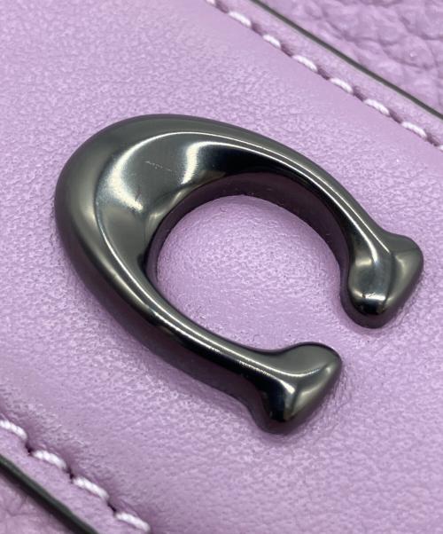 COACH（コーチ）COACH (コーチ) ショルダーバッグ パープルの古着・服飾アイテム