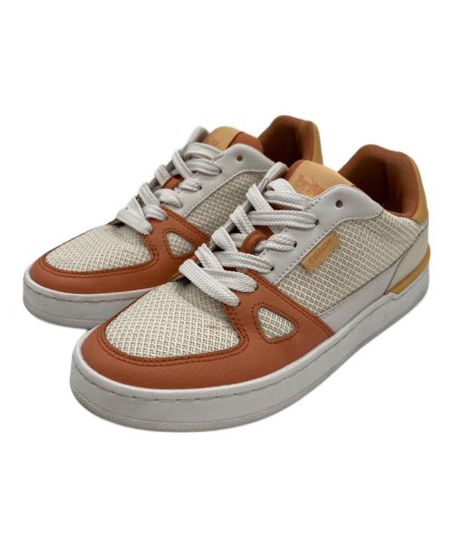 COACH（コーチ）COACH (コーチ) クリップコートロートップスニーカー ハニカム サイズ:23cmの古着・服飾アイテム