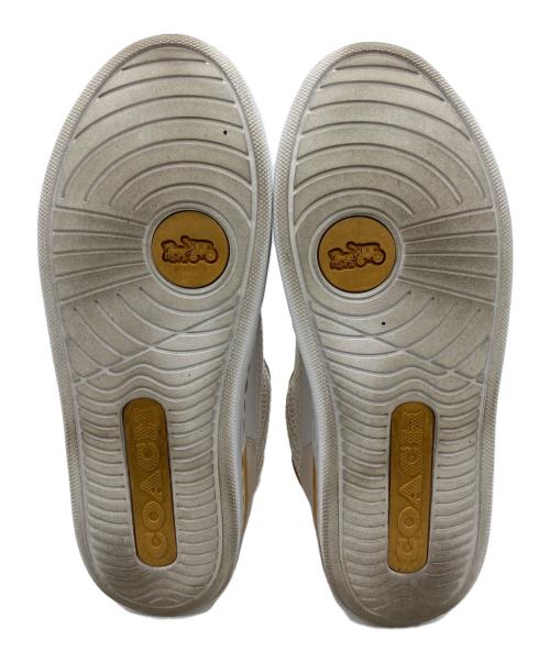 COACH（コーチ）COACH (コーチ) クリップコートロートップスニーカー ハニカム サイズ:23cmの古着・服飾アイテム