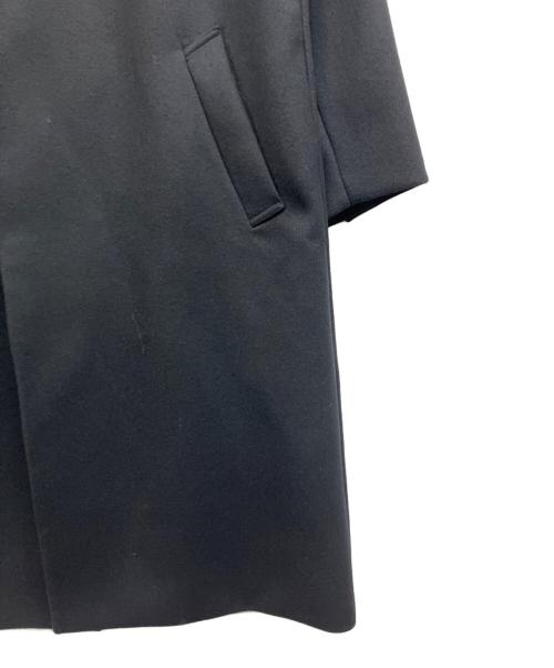 MAISON SPECIAL（メゾンスペシャル）MAISON SPECIAL (メゾンスペシャル) Super140s Prime-Over Melton Chesterfield Coat ブラック サイズ:1の古着・服飾アイテム