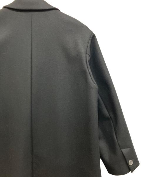 MAISON SPECIAL（メゾンスペシャル）MAISON SPECIAL (メゾンスペシャル) Super140s Prime-Over Melton Chesterfield Coat ブラック サイズ:1の古着・服飾アイテム