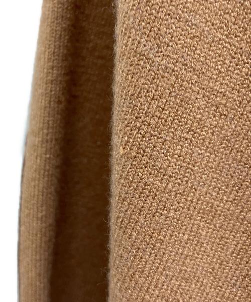 HeRIN.CYE（ヘリンドットサイ）HeRIN.CYE (ヘリンドットサイ) Elbow patch knit dress エルボーパッチニットドレス ブラウン サイズ:FREEの古着・服飾アイテム