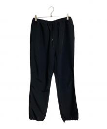 WILLY CHAVARRIA（ウィリーチャバリア）の古着「ナイロンイージーパンツ　」｜ブラック