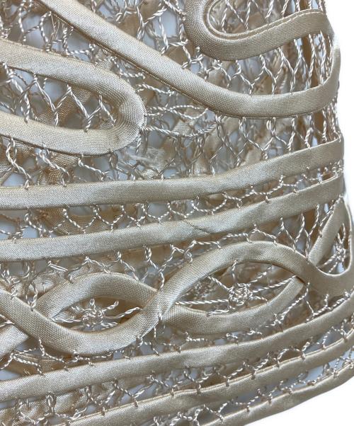 TODAYFUL（トゥデイフル）TODAYFUL (トゥデイフル) Embroidery Middle Vest ベージュ サイズ:Freeの古着・服飾アイテム