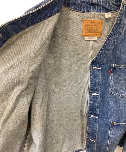 LEVI'S PReMIUM（リーバイス プレミアム）LEVI'S PReMIUM (リーバイスプレミアム) JOURNAL STANDARD (ジャーナルスタンダード) UNION ENGINEER CARDIGAN ブルー サイズ:XLの古着・服飾アイテム