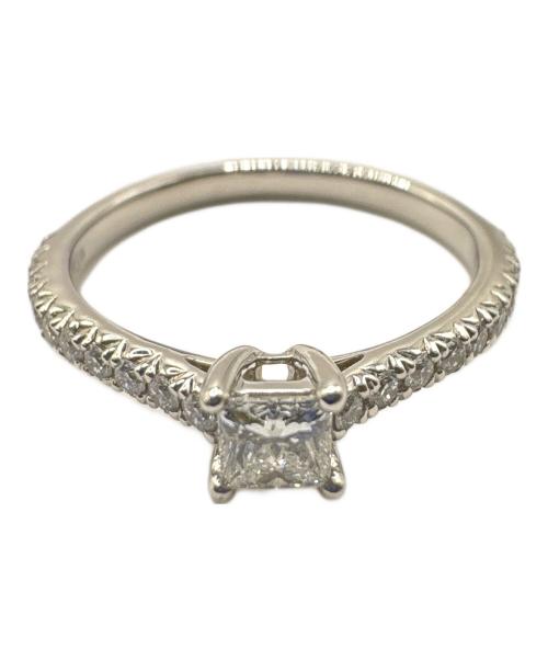 TIFFANY & Co.（ティファニー アンド コー）Tiffany & Co. (ティファニー アンド コー) ノヴォプリンセスカットリング/Pt950/2.7g サイズ:-の古着・服飾アイテム