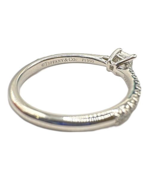 TIFFANY & Co.（ティファニー アンド コー）Tiffany & Co. (ティファニー アンド コー) ノヴォプリンセスカットリング/Pt950/2.7g サイズ:-の古着・服飾アイテム