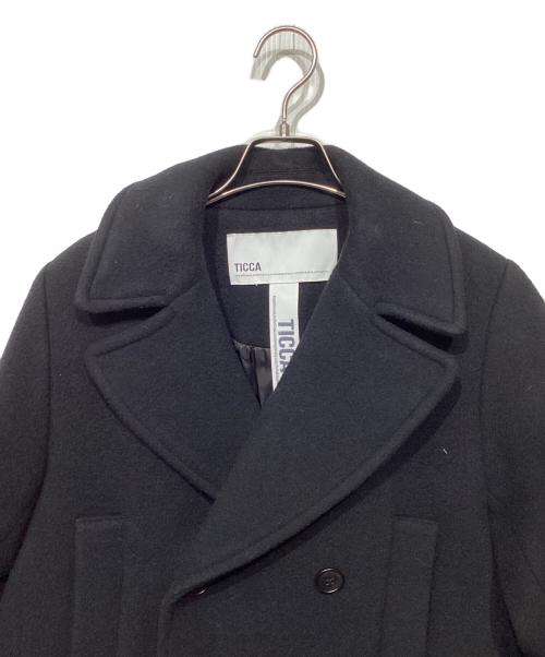 ticca（ティッカ）ticca (ティッカ) ショートPコート　TBAA-142 ブラック サイズ:Freeの古着・服飾アイテム