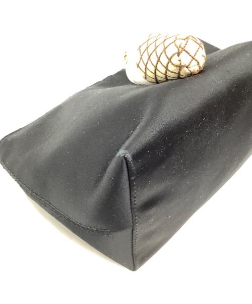 LUDLOW（ラドロー）LUDLOW (ラドロー) ソフトクリームポーチ ブラックの古着・服飾アイテム