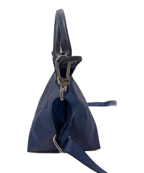 LONGCHAMP（ロンシャン）LONGCHAMP (ロンシャン) 2WAYバッグ　ハンドバッグ　ショルダーバッグ　ナイロンバッグ ネイビー サイズ:実寸参照の古着・服飾アイテム