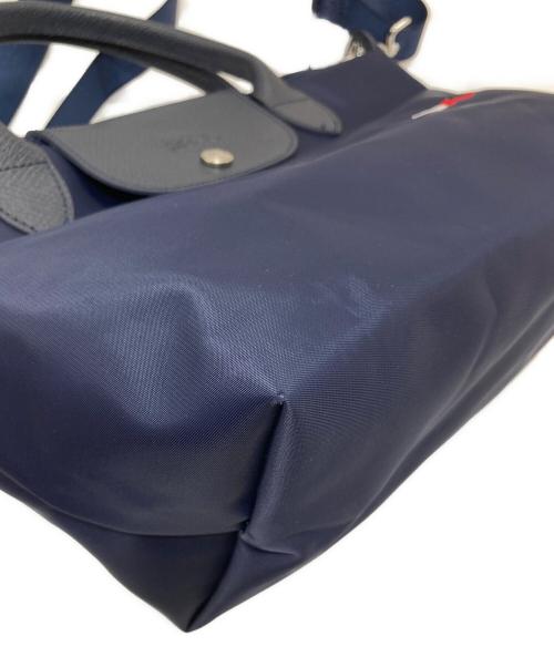 LONGCHAMP（ロンシャン）LONGCHAMP (ロンシャン) 2WAYバッグ　ハンドバッグ　ショルダーバッグ　ナイロンバッグ ネイビー サイズ:実寸参照の古着・服飾アイテム