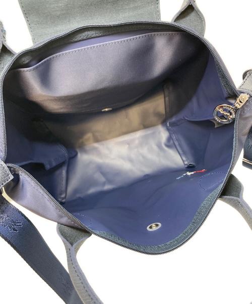 LONGCHAMP（ロンシャン）LONGCHAMP (ロンシャン) 2WAYバッグ　ハンドバッグ　ショルダーバッグ　ナイロンバッグ ネイビー サイズ:実寸参照の古着・服飾アイテム