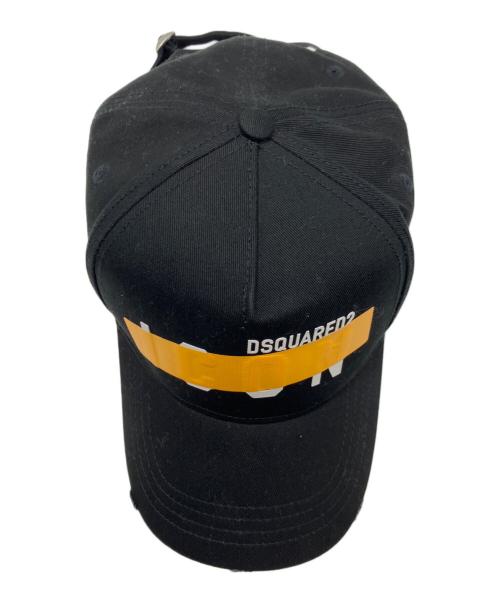 DSQUARED2（ディースクエアード）DSQUARED2 (ディースクエアード) ICONキャップ ブラック サイズ:下記参照の古着・服飾アイテム