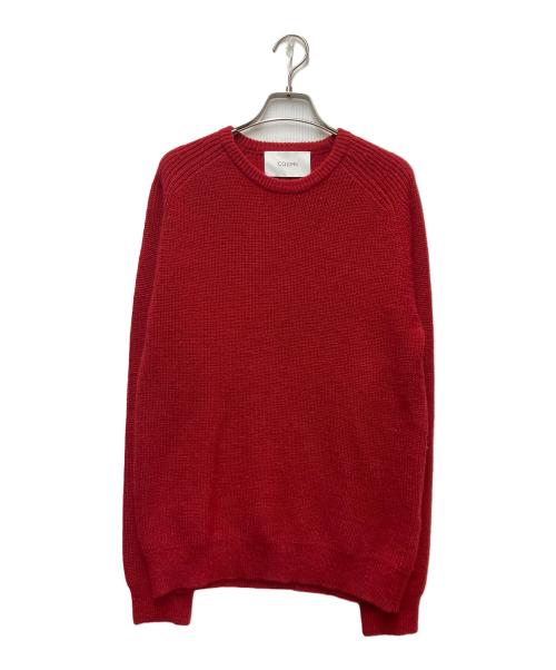 COLUMN（コラム）COLUMN (コラム) クルーネックニット レッド サイズ:38の古着・服飾アイテム
