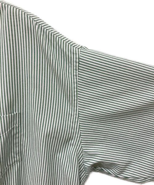 FreshService（フレッシュサービス）FreshService (フレッシュサービス) ストライプシャツ グリーン サイズ:Fの古着・服飾アイテム