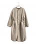 H BEAUTY&YOUTH (エイチ ビューティー&ユース) QUILTED BOA REVERSIBLE COAT ベージュ サイズ:M：12000円