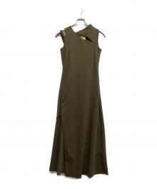 TELOPLAN（テーロプラン）の古着「Dante Dress」｜カーキ