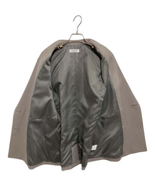 TWOMEL（トゥメル）TWOMEL (トゥメル) BOX JACKET VEST グレー サイズ:Freeの古着・服飾アイテム