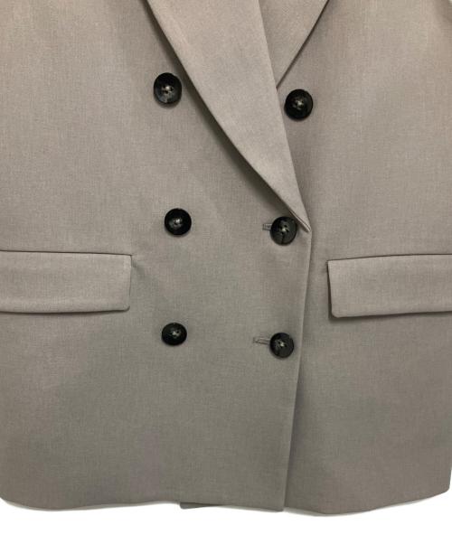 TWOMEL（トゥメル）TWOMEL (トゥメル) BOX JACKET VEST グレー サイズ:Freeの古着・服飾アイテム