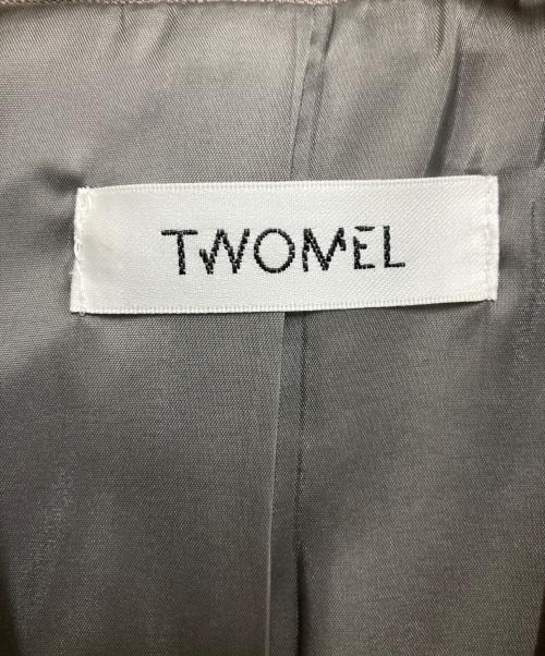 TWOMEL（トゥメル）TWOMEL (トゥメル) BOX JACKET VEST グレー サイズ:Freeの古着・服飾アイテム