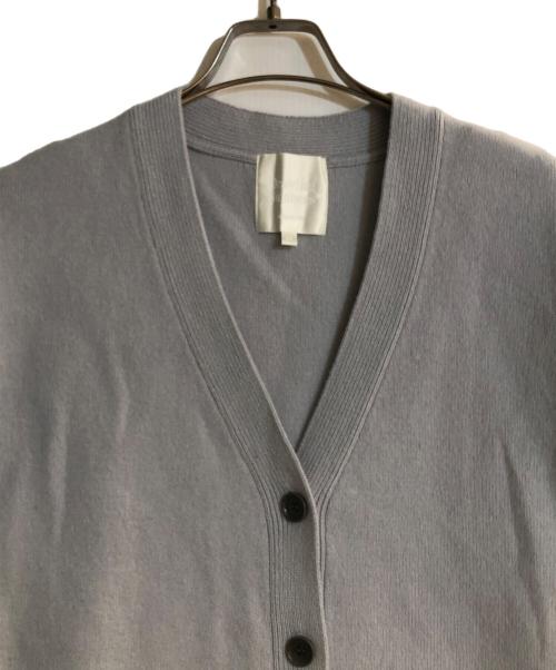 Drawing Numbers（ドローイングナンバーズ）Drawing Numbers (ドローイングナンバーズ) 接結ルーズVネックカーディガン ブルー サイズ:38の古着・服飾アイテム