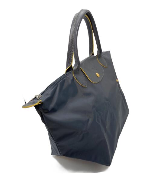 LONGCHAMP（ロンシャン）LONGCHAMP (ロンシャン) トートバッグ　ハンドバッグ　ナイロンバッグ ブラック サイズ:実寸参照の古着・服飾アイテム