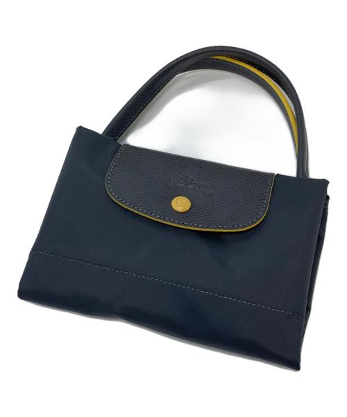 LONGCHAMP（ロンシャン）LONGCHAMP (ロンシャン) トートバッグ　ハンドバッグ　ナイロンバッグ ブラック サイズ:実寸参照の古着・服飾アイテム