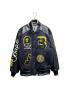 A BATHING APE（ア ベイシング エイプ）の古着「BAPE Patch Varsity Jacket/ジャケット/001HJJ801058I」｜ネイビー