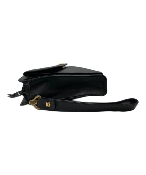Christian Dior（クリスチャン ディオール）Christian Dior (クリスチャン ディオール) クラッチバッグ ブラックの古着・服飾アイテム