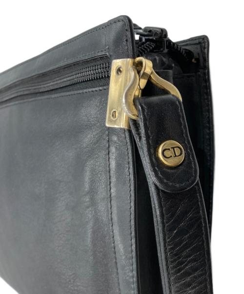 Christian Dior（クリスチャン ディオール）Christian Dior (クリスチャン ディオール) クラッチバッグ ブラックの古着・服飾アイテム