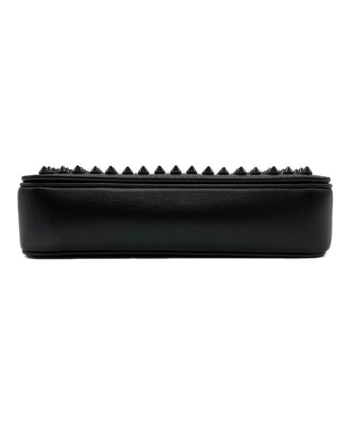 Christian Louboutin（クリスチャン・ルブタン）Christian Louboutin (クリスチャン・ルブタン) スパイクスタッズミニショルダーバッグ ブラックの古着・服飾アイテム