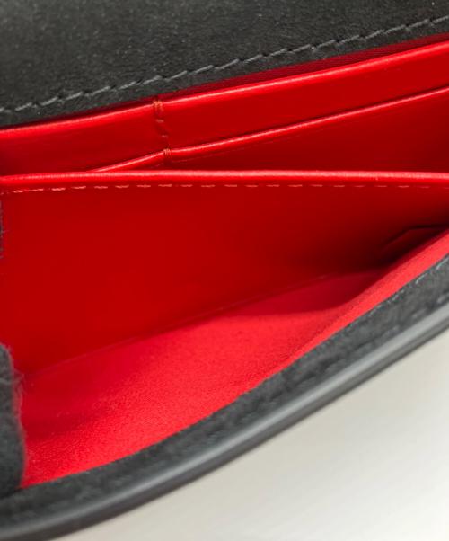 Christian Louboutin（クリスチャン・ルブタン）Christian Louboutin (クリスチャン・ルブタン) スパイクスタッズミニショルダーバッグ ブラックの古着・服飾アイテム